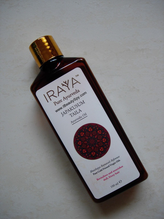 Review of Iraya Japakusum Taila Ayurvedic Hair Oil - For Thicker, Luscious  Hair - IBeautySpy