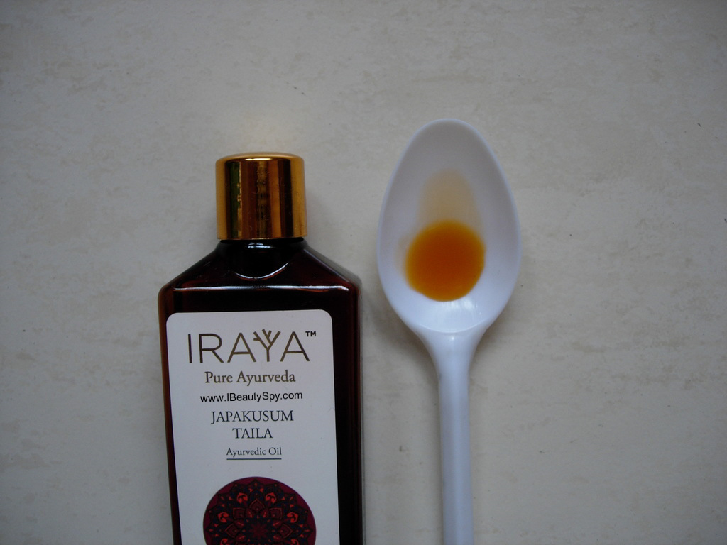 Review of Iraya Japakusum Taila Ayurvedic Hair Oil - For Thicker, Luscious  Hair - IBeautySpy